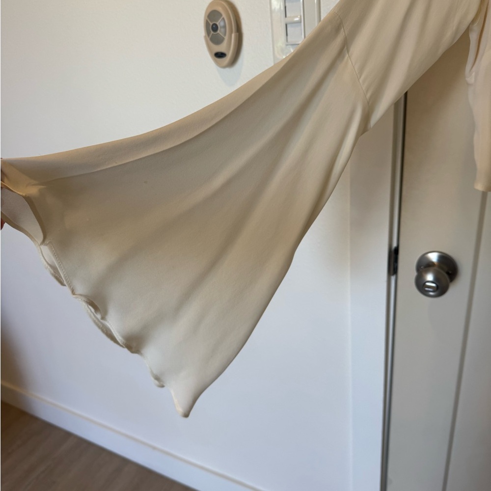 Stone Cold Fox Cream Sheer Blouse - Picture 4 of 5